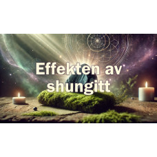 Artikkel om effekten av shungitt