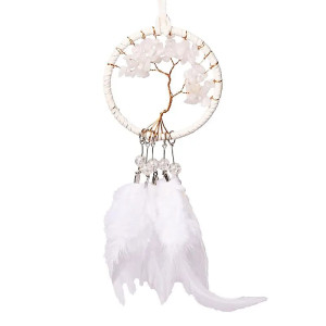 Drømmefanger - Tree of life - Hvit jaspis