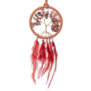 Drømmefanger - Tree of life - Jordbær kvarts