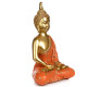 Thai Buddha - Gull og oransje