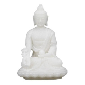 Buddha - Hvit - Medisin Buddha - Hvit - Medisin