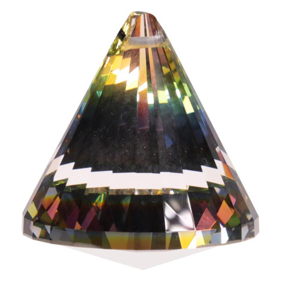 Krystall kjegle - 53mm - AAA-kvalitet - Multicolor Krystall kjegle - 53mm - AAA-kvalitet - Multicolor