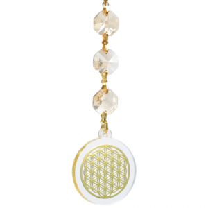 Flower of life - Champagnefarget - Solfanger Flower of life - Champagnefarget - Solfanger