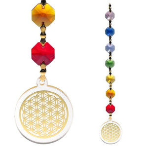Flower of life - Gullfarget - Solfanger Flower of life - Gullfarget - Solfanger
