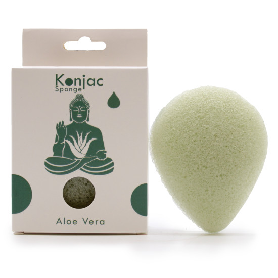 Konjac svamp - Aloe Vera - Healing