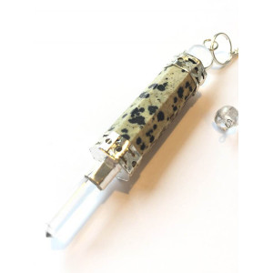 Dalmatiner Jaspis - Wand Pendel