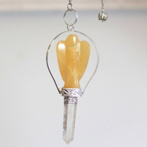 Engel - Gul kvarts Engel - Gul kvarts