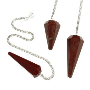 Rød Jaspis - Pendel