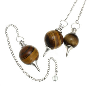 Spherical - Tigerøye - Pendel