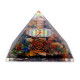 Orgone Mix Pyramide - Flower of life