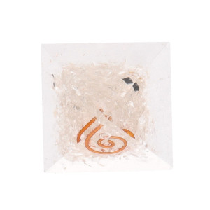 Orgone Bergkrystall Pyramide - Reiki - Liten Orgone Bergkrystall Pyramide - Reiki - Liten