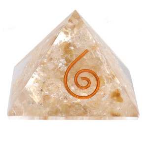 Orgone Citrin Pyramide - Reiki - Liten