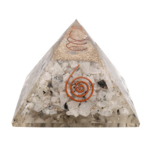 Orgone Månestein Pyramide - Reiki