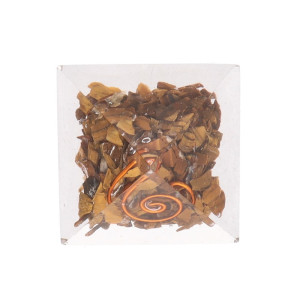 Orgone Tigerøye Pyramide - Reiki - Liten Orgone Tigerøye Pyramide - Reiki - Liten