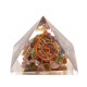 Orgone Turmalinmiks Pyramide - Reiki - Liten