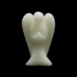 Engel - Hvit jade  - 4,5cm