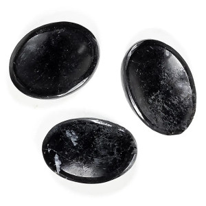 Svart turmalin - Worry stone Svart turmalin - Worry stone