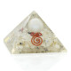 Orgone Månesten Pyramide - Reiki symbol