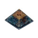 Orgone Rubin i Kyanitt Pyramide - Reiki