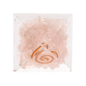 Orgone Rosenkvarts Pyramide - Reiki - Liten Orgone Rosenkvarts Pyramide - Reiki - Liten