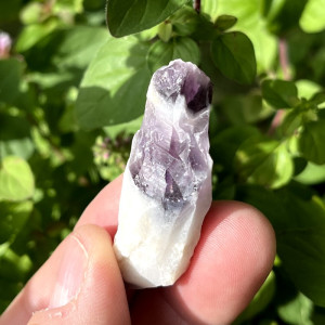 Chevron Ametyst - Rå krystall - 3-4,5 cm