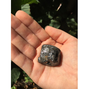 Svart Turmalin - Rå krystall  