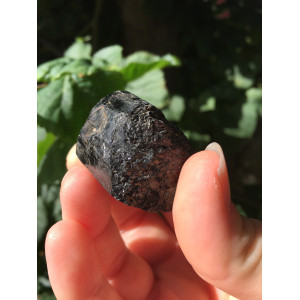Svart Turmalin - Rå krystall  