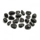 Sort Obsidian - tromlet stein - 3-3,5cm Sort Obsidian - tromlet stein - 3-3,5cm