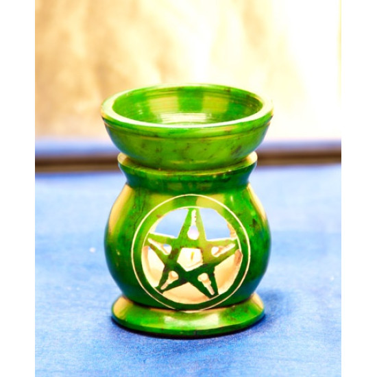 Aromalampe Pentagram, Grønn