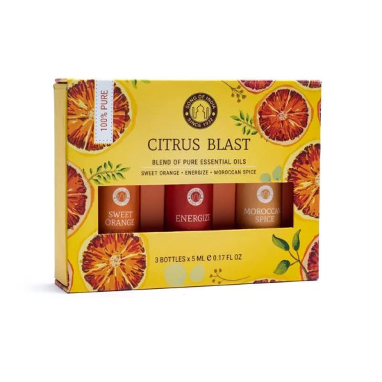 Citrus Blast - Sett med eteriske oljer