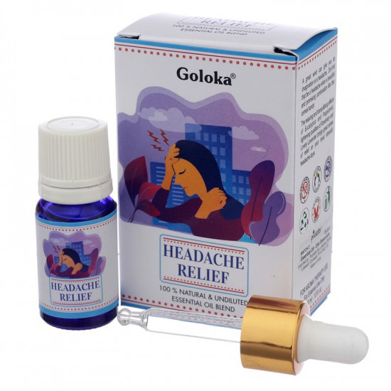Goloka - Headache Relief - Eterisk oljeblanding
