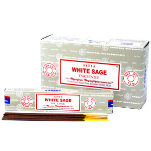 Nag Champa White sage - Røkelsespinner