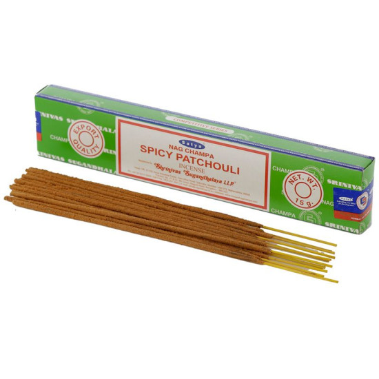 Nag Champa Spicy Patchouli - Røkelsespinner