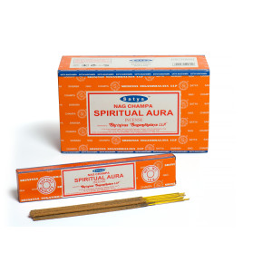 Nag Champa Spiritual Aura - Røkelsespinner Nag Champa Spiritual Aura - Røkelsespinner