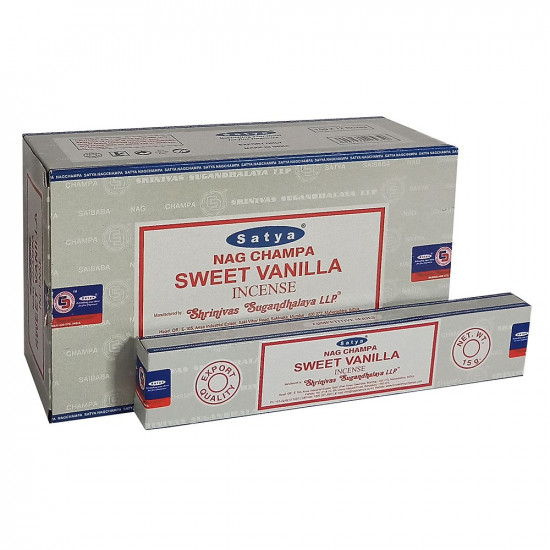 Nag Champa Sweet Vanilla - Røkelsespinner
