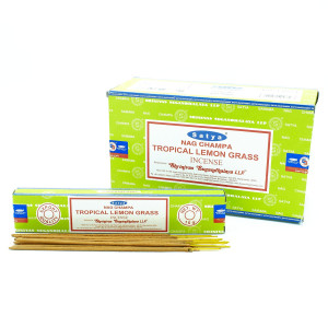 Nag Champa Tropical Lemongrass - Røkelsespinner Nag Champa Tropical Lemongrass - Røkelsespinner