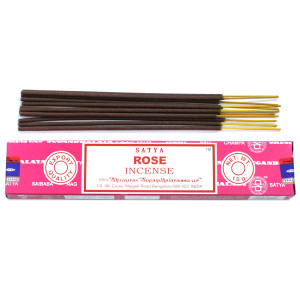 Nag Champa Rose - Røkelsespinner