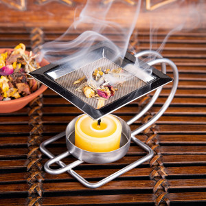 Kasir - sølv - Røkelsesholder