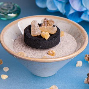 Gråbeige - Røkelsesholder