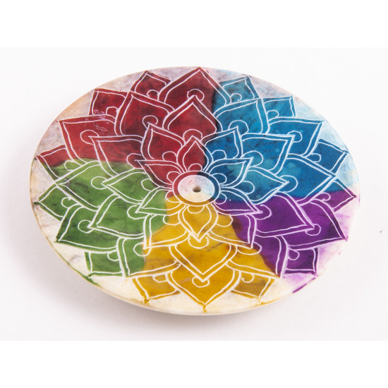 Rainbow Mandala - Røkelsesholder