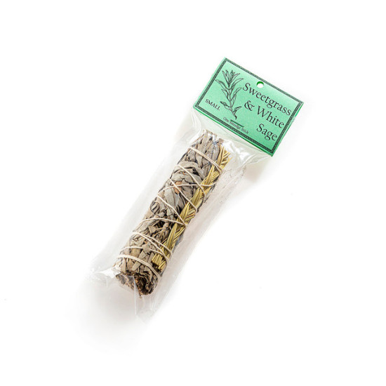 Smudge stick - White Sage & Sweetgrass 