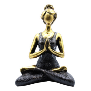 Yoga Lady - Svart og Bronse