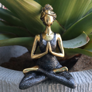 Yoga Lady - Svart og Bronse