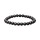 Shungitt - Armbånd - 6mm