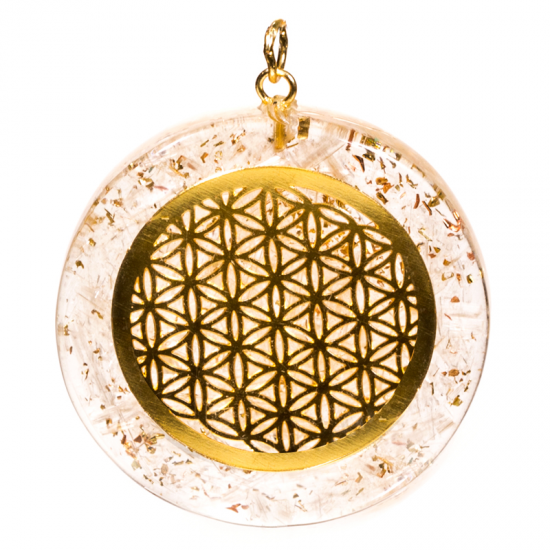 Orgone - Flower of life - Selenitt