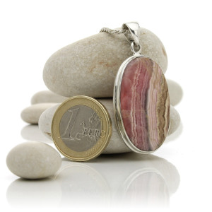 Rhodokrositt - Sølvanheng Rhodokrositt - Sølvanheng