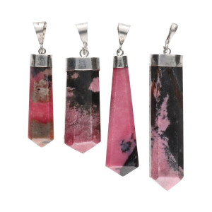 Rhodonitt - Sølvanheng Rhodonitt - Sølvanheng