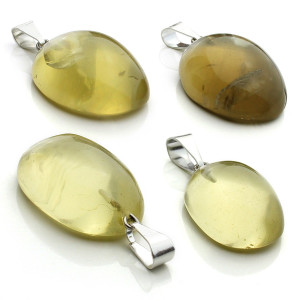 Sitron kvarts - Oval - Anheng