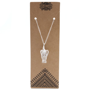 Guardian Angel - Bergkrystall - Anheng med kjede