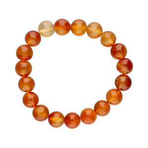 Karneol - Armbånd - 10mm Karneol - Armbånd - 10mm